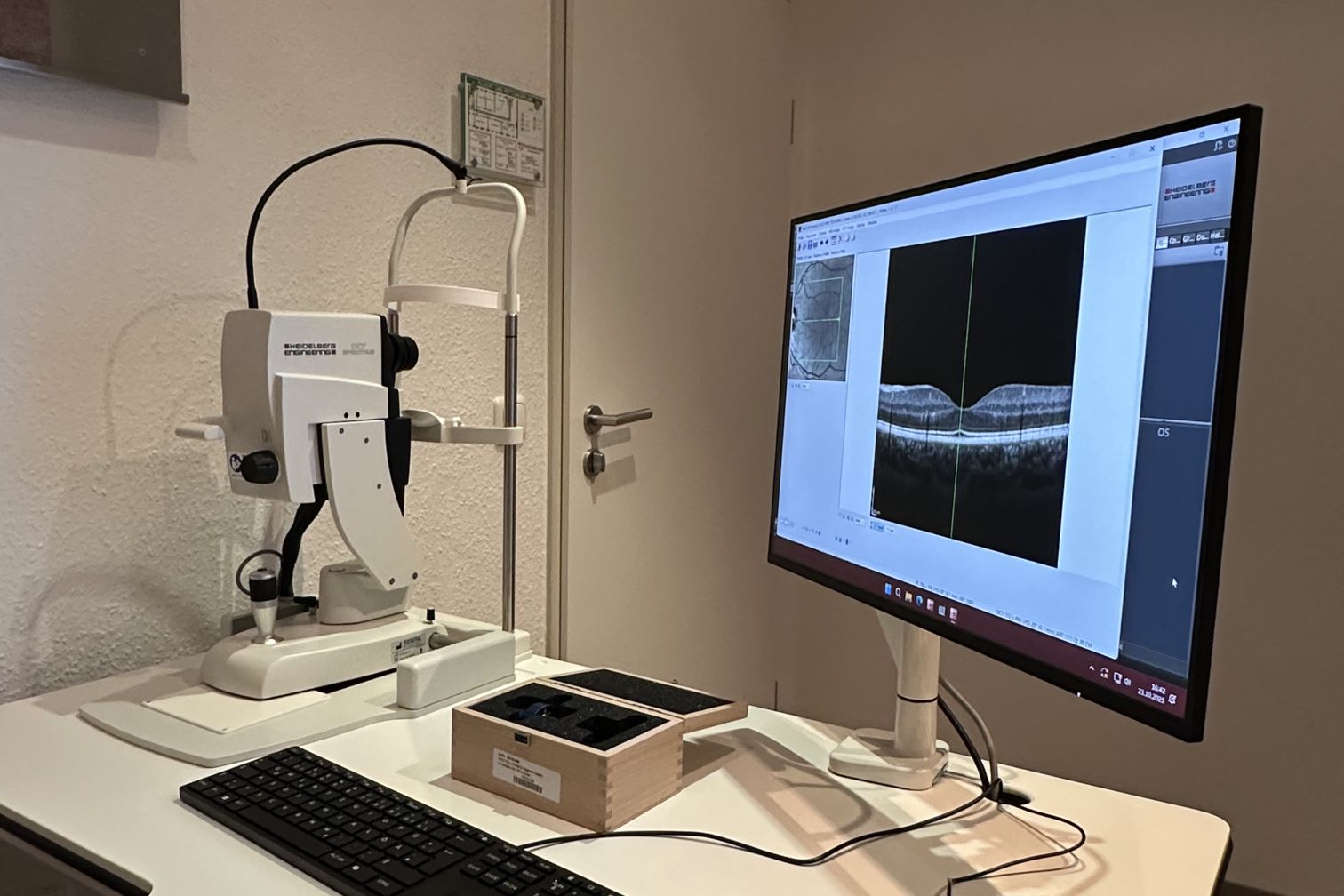 Spectralis OCT2 von Heidelberg Engineering in unserer Praxis