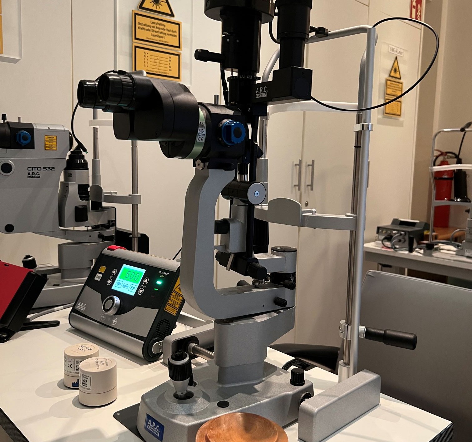 A.R.C. CLASSIC 514 Netzhautlaser an der Spaltlampe